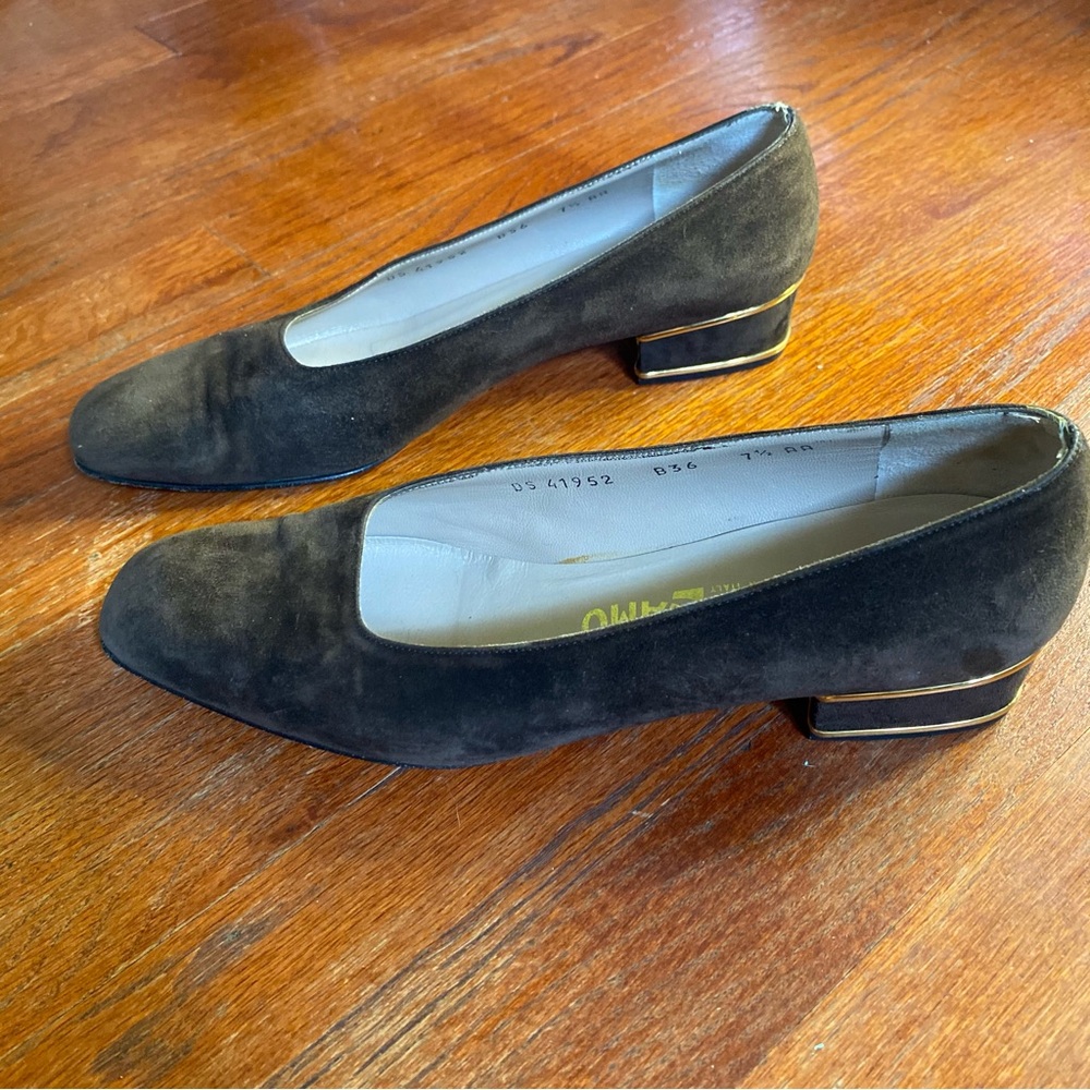 Salvatore Ferragamo Suede Women's Shoes